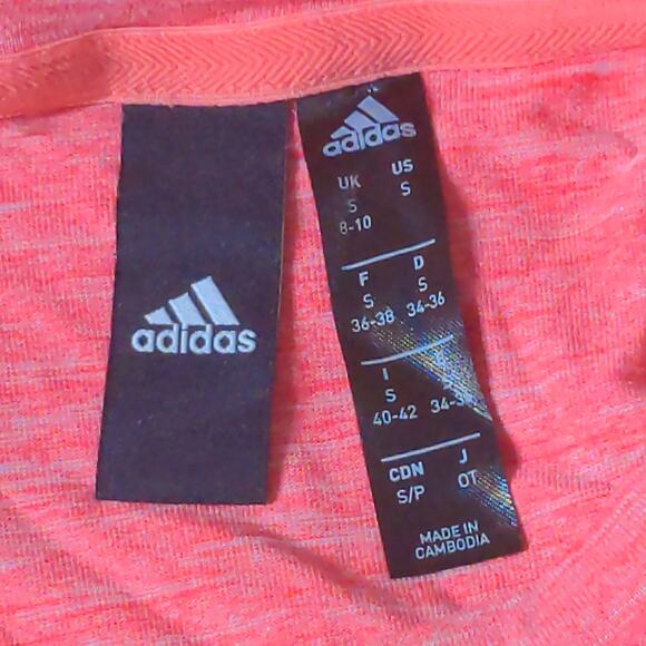 Adidas Outline Logo Tank in Pink - Size S - EUC - Picture 5 of 10